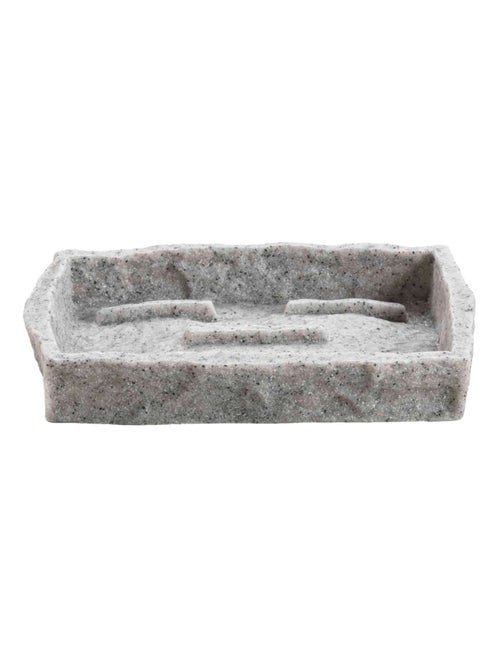 Porte-savon  - Effet minéral salle bain - Kiabi