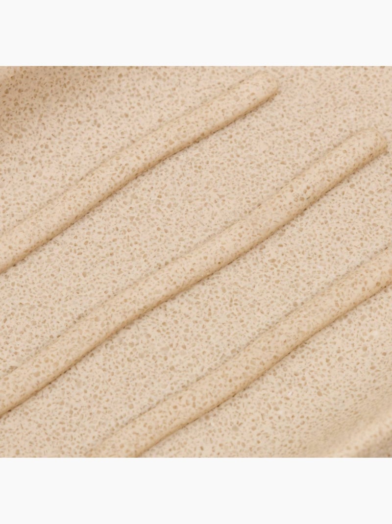 Porte-savon design minéral OLEYA Beige - Kiabi