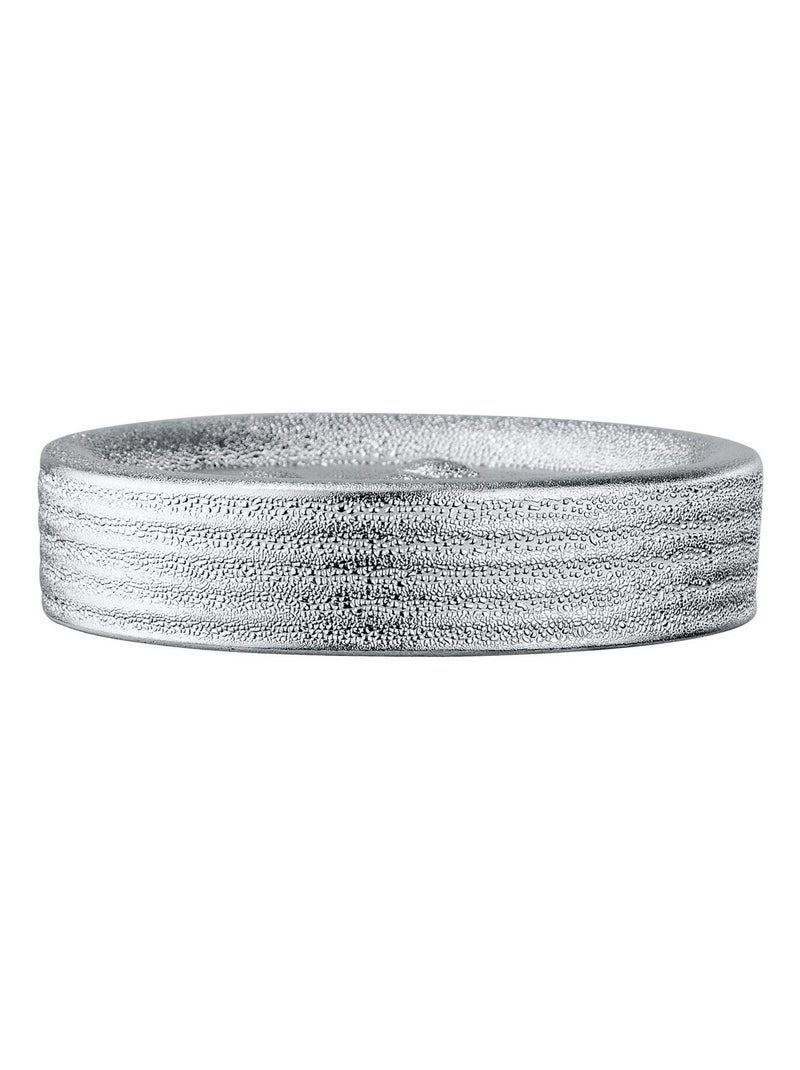 Porte savon design Polaris Jet Argent - Kiabi