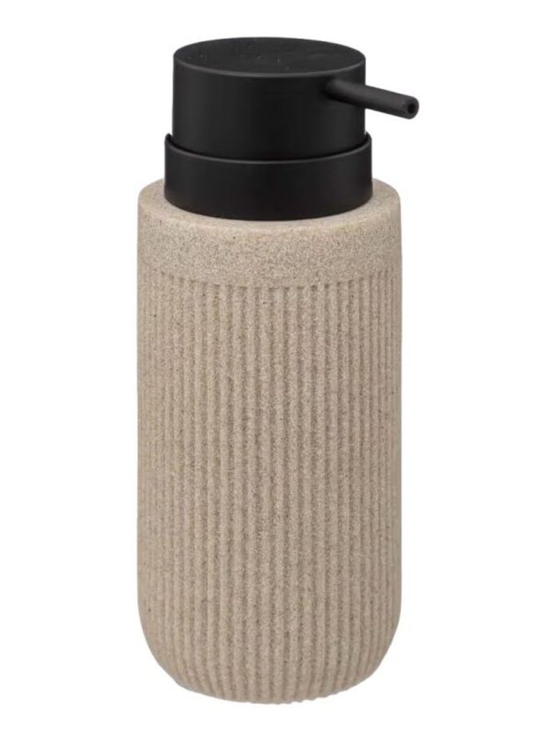 Porte savon & Distributeur de savon - Atmosphera Beige chiné - Kiabi