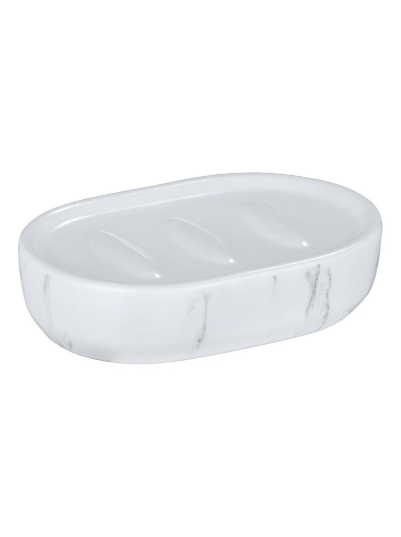 Porte-savon effet marbre ADRADA Blanc - Kiabi