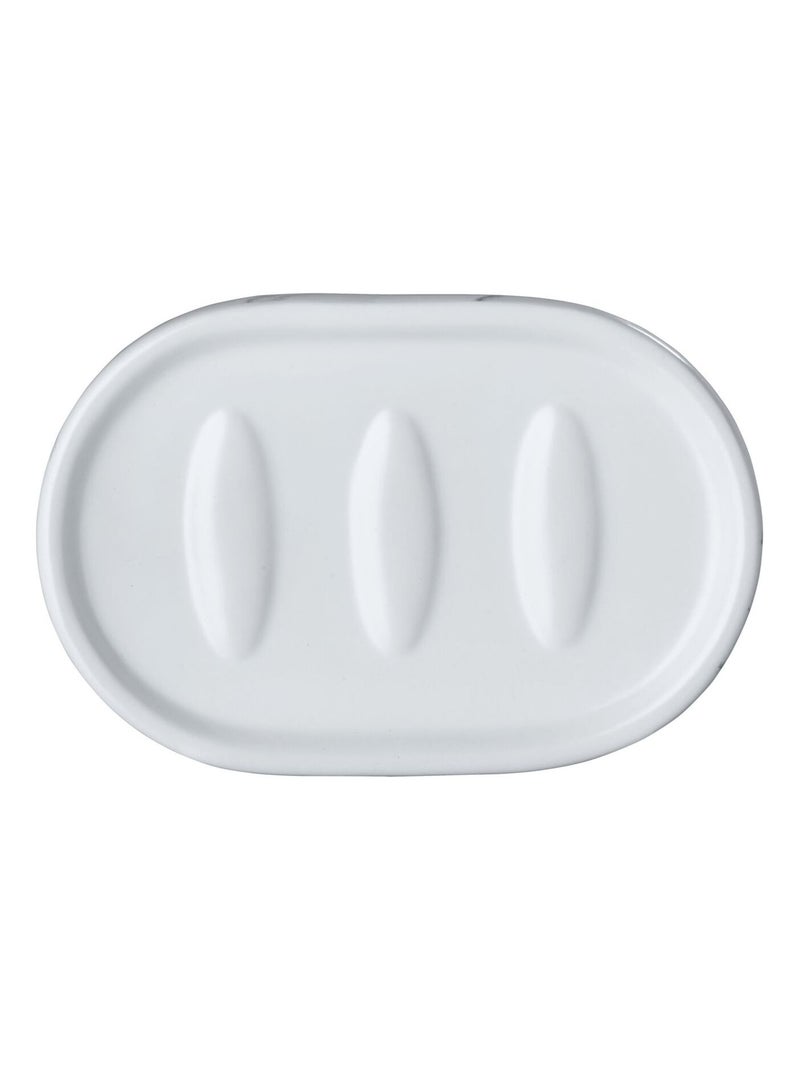 Porte-savon effet marbre ADRADA Blanc - Kiabi