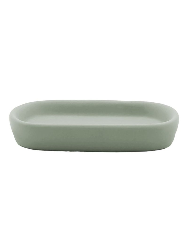 Porte-savon en céramique BERKELEY Vert - Kiabi