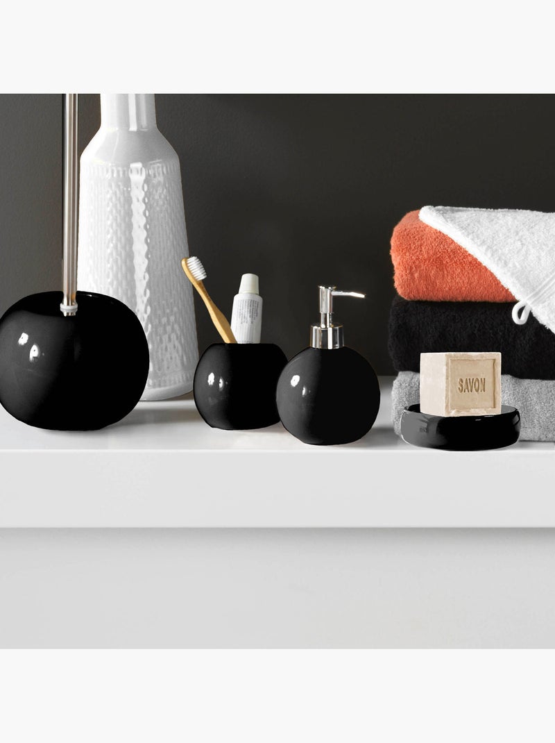Porte savon en ceramique Bullea Noir - Kiabi