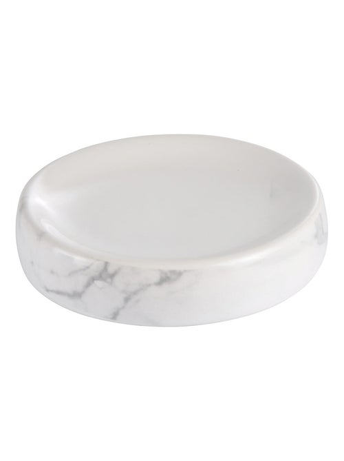 Porte savon en ceramique Marbre - Kiabi