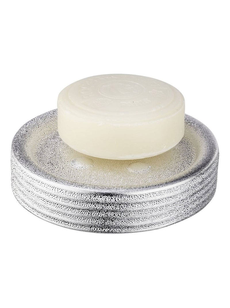 Porte savon en céramique POLARIS JET Argent - Kiabi