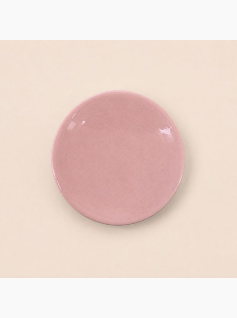 Porte savon en céramique rose effect craquelé Rose - Kiabi