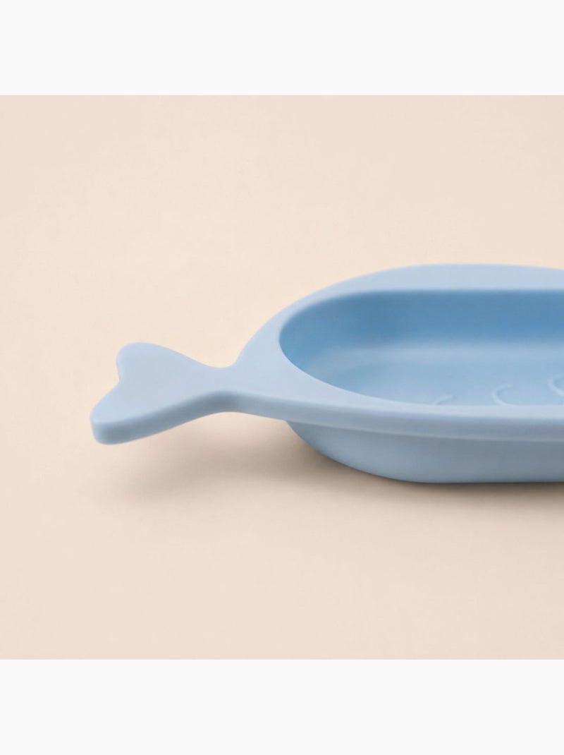Porte savon en plastique en forme de baleine bleue Bleu - Kiabi