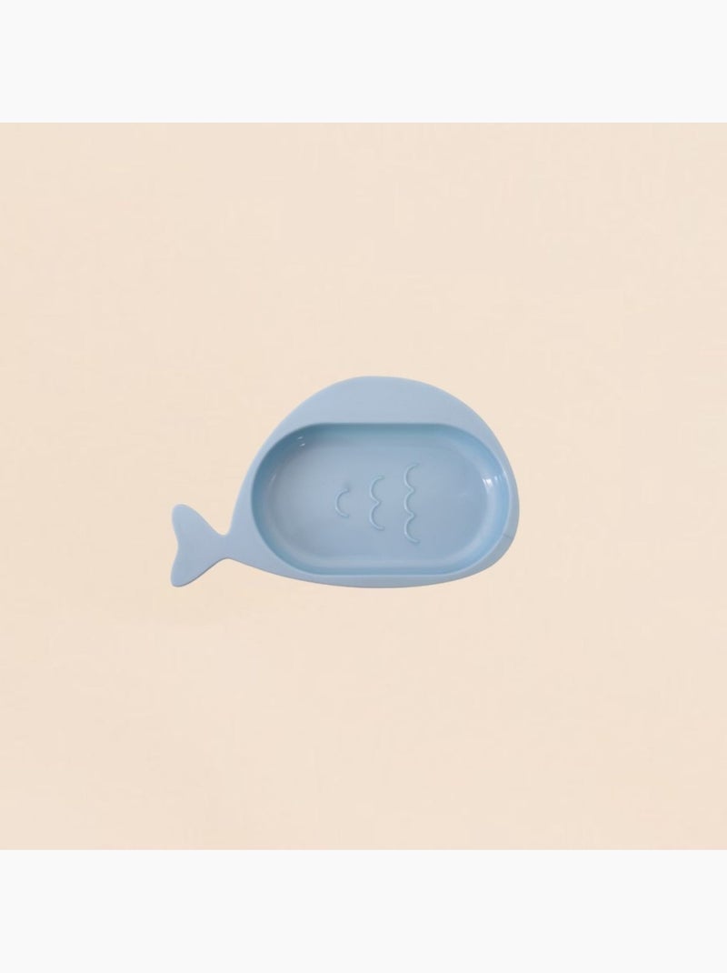 Porte savon en plastique en forme de baleine bleue Bleu - Kiabi