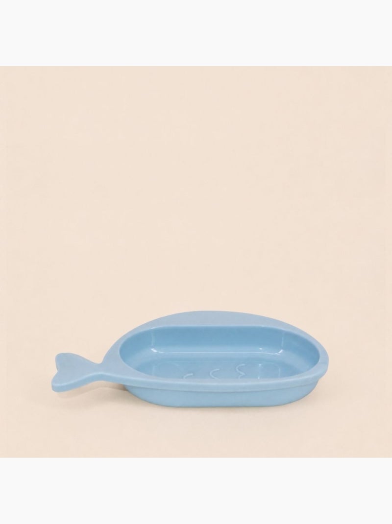 Porte savon en plastique en forme de baleine bleue Bleu - Kiabi