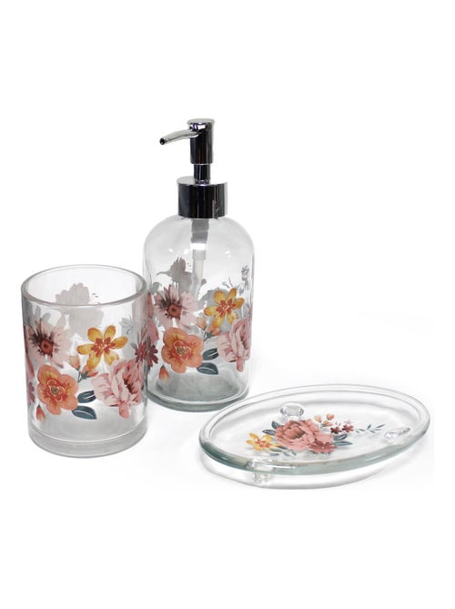 Porte savon en verre Jayana - Kiabi