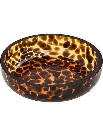 Porte-savon en verre motif flammes DOTTY