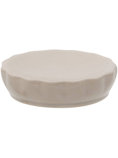 Porte-savon rond en grès colorama - Kiabi Porte-savon rond en grès colorama - Kiabi