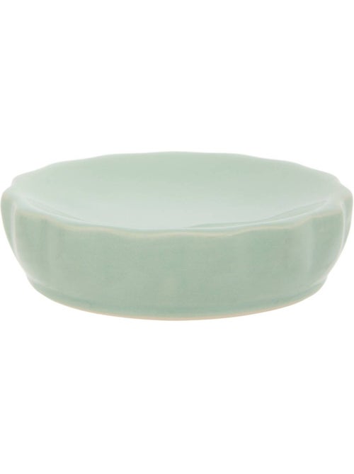 Porte-savon rond en grès colorama - Kiabi Porte-savon rond en grès colorama - Kiabi