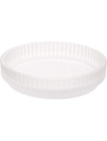 Porte-savon rond en verre SOLIS