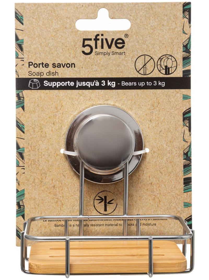 Porte Savon Ventou Venterra Bain Marron - Kiabi