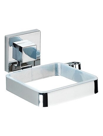Porte sèche-cheveux en acier inox Quadro