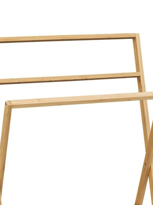 Porte serviette bambou Lab'N Modul - Kiabi Porte serviette bambou Lab'N Modul - Kiabi