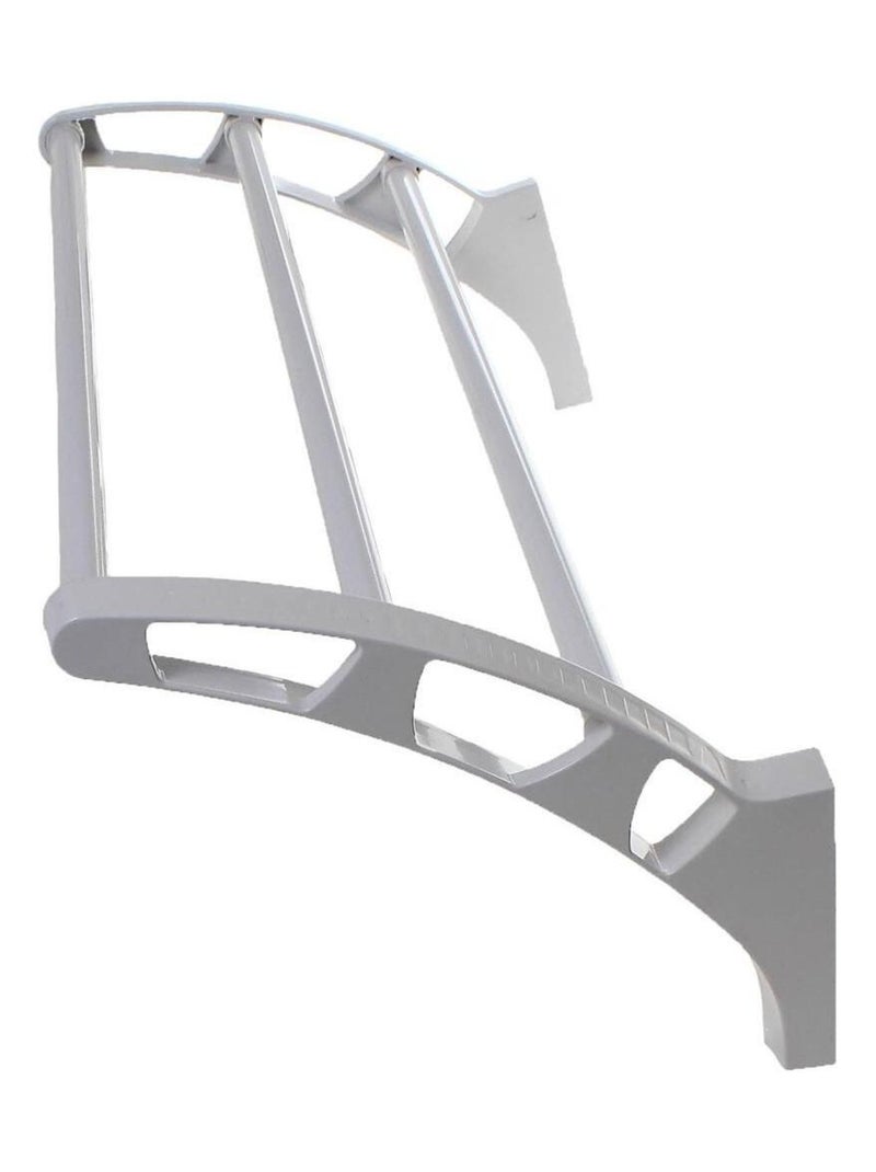 Porte Serviette Magnétique À Fixer gris clair - Kiabi