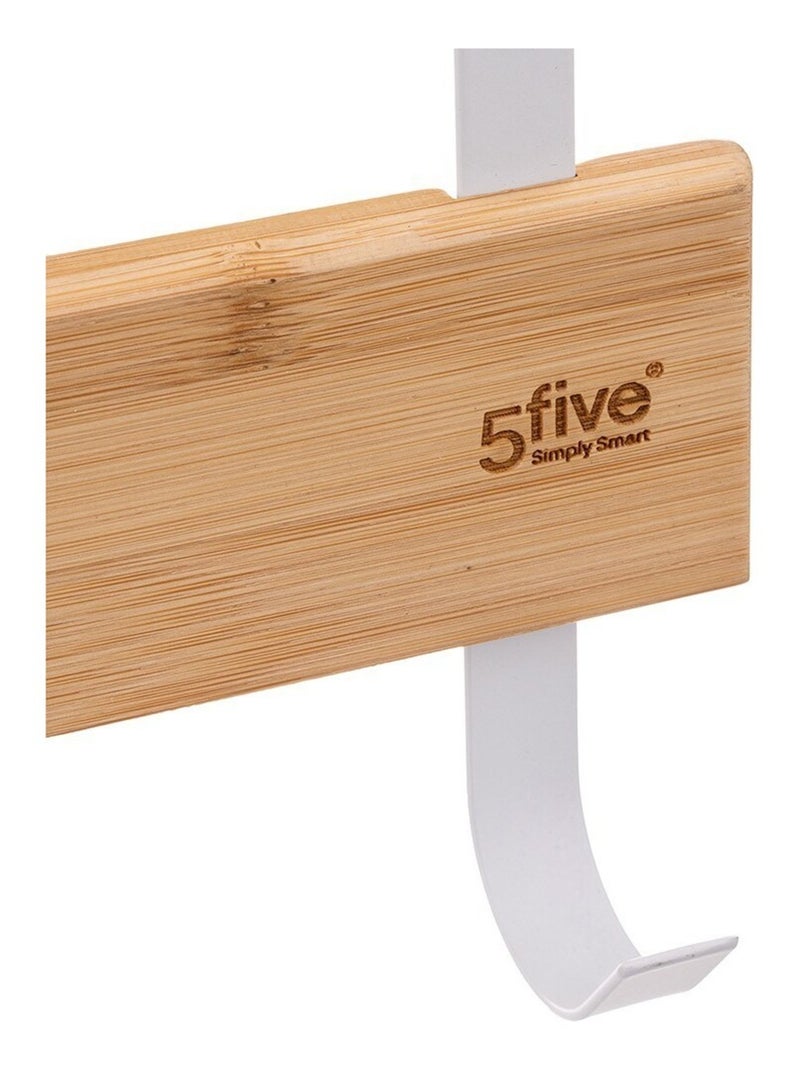 Porte serviette pour porte Natureo blanc Blanc - Kiabi