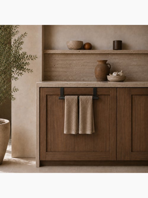 Porte serviette, torchon, crochet à suspendre cuisine ou salle de bain - vivezen - Kiabi Porte serviette, torchon, crochet à suspendre cuisine ou salle de bain - vivezen - Kiabi