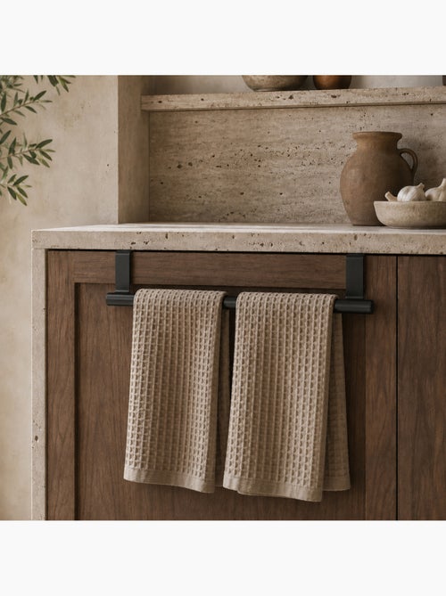 Porte serviette, torchon, crochet à suspendre cuisine ou salle de bain - vivezen - Kiabi Porte serviette, torchon, crochet à suspendre cuisine ou salle de bain - vivezen - Kiabi