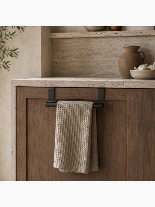 Porte serviette, torchon, crochet à suspendre cuisine ou salle de bain - vivezen - Kiabi Porte serviette, torchon, crochet à suspendre cuisine ou salle de bain - vivezen - Kiabi