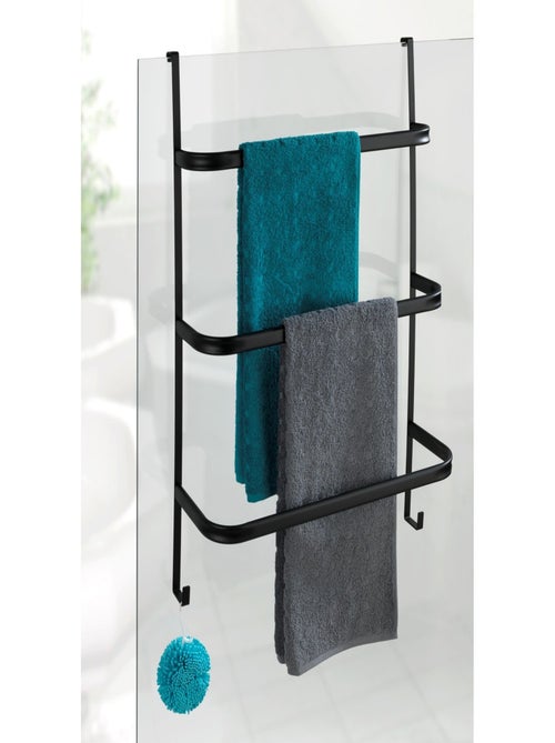 Porte-serviettes de porte 3 barres et 2 crochets IRPINIA - Kiabi Porte-serviettes de porte 3 barres et 2 crochets IRPINIA - Kiabi