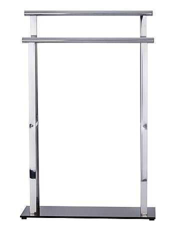Porte-serviettes double barre en acier inoxydable LAVA