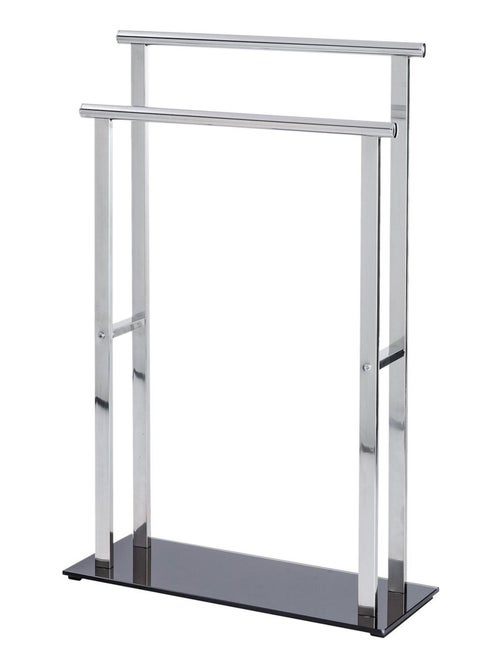 Porte-serviettes double barre en acier inoxydable LAVA - Kiabi Porte-serviettes double barre en acier inoxydable LAVA - Kiabi