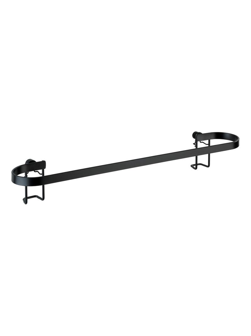 Porte-serviettes mural en inox CLASSIC Noir - Kiabi