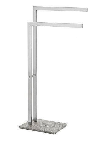 Porte-serviettes sur pied effet GRANIT