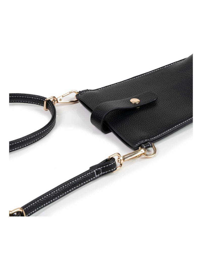 Porte-téléphone protection rfid anti-piratage de carte femme Isotoner Noir - Kiabi