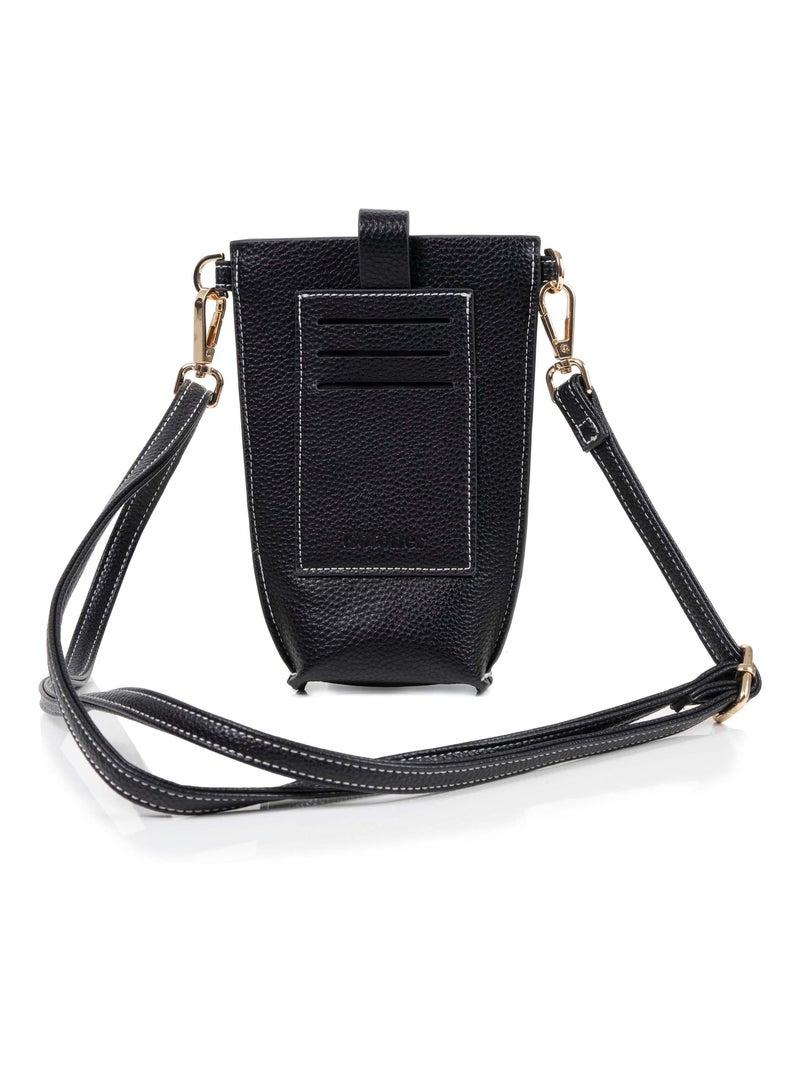 Porte-téléphone protection rfid anti-piratage de carte femme Isotoner Noir - Kiabi