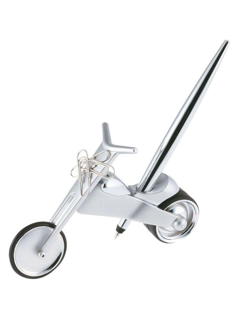 Porte-Trombones et stylo Vélo Gris - Kiabi