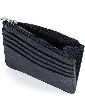 Portecartes 1 volet Cuir CONFORT