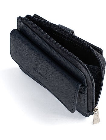 Portecartes 1 volet Cuir CONFORT