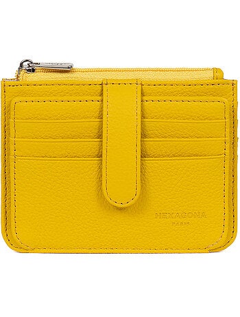 Portecartes 1 volet Cuir CONFORT