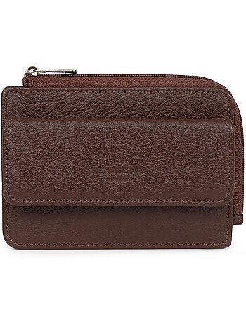 Portecartes 1 volet Cuir CONFORT