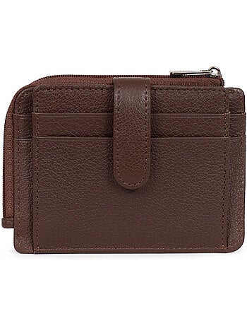 Portecartes 1 volet Cuir CONFORT