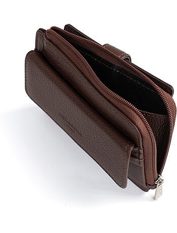 Portecartes 1 volet Cuir CONFORT