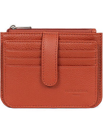 Portecartes 1 volet Cuir CONFORT