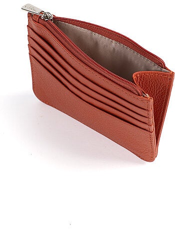 Portecartes 1 volet Cuir CONFORT