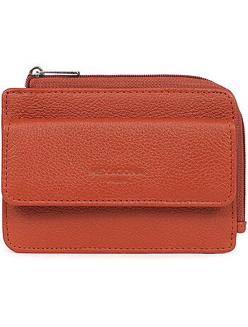 Portecartes 1 volet Cuir CONFORT