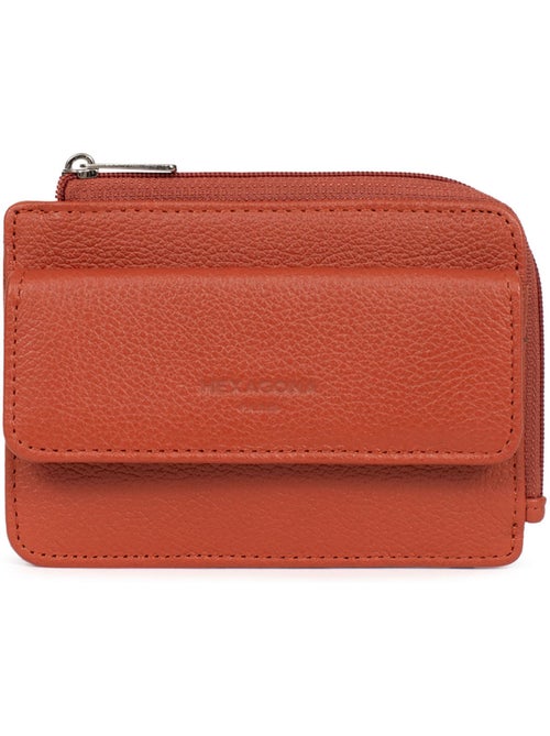 Portecartes  1 volet  Cuir CONFORT - Kiabi