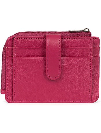 Portecartes 1 volet Cuir CONFORT