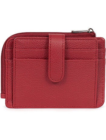 Portecartes 1 volet Cuir CONFORT