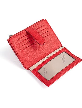 Portecartes 1 volet Cuir CONFORT
