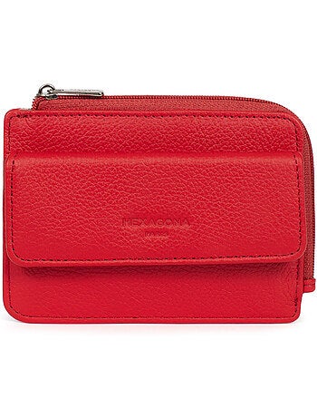 Portecartes 1 volet Cuir CONFORT