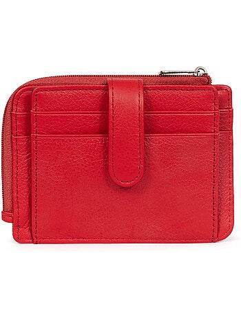 Portecartes 1 volet Cuir CONFORT